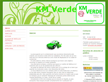 Tablet Screenshot of kmverde.es